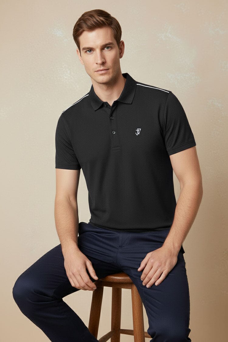 Jay Cee Men's Dry Fit Activewear Polo Shirt
