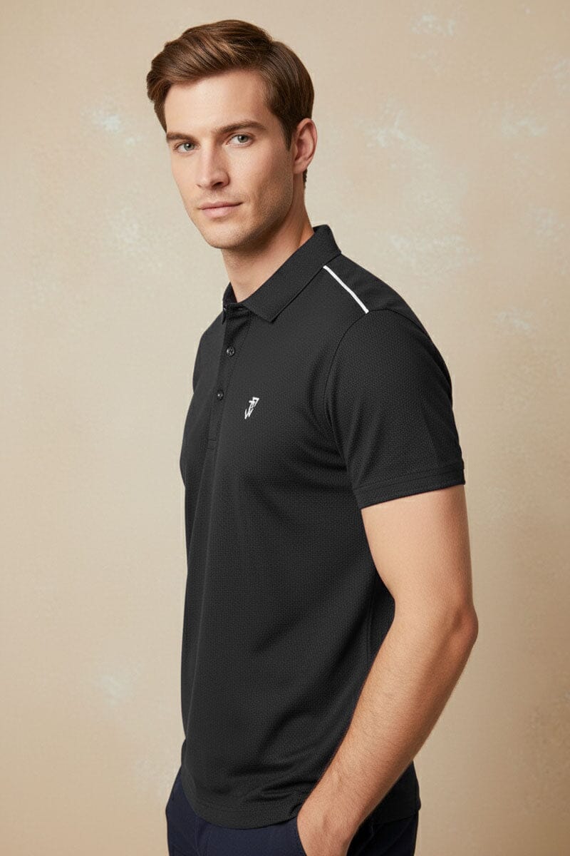 Jay Cee Men's Dry Fit Activewear Polo Shirt