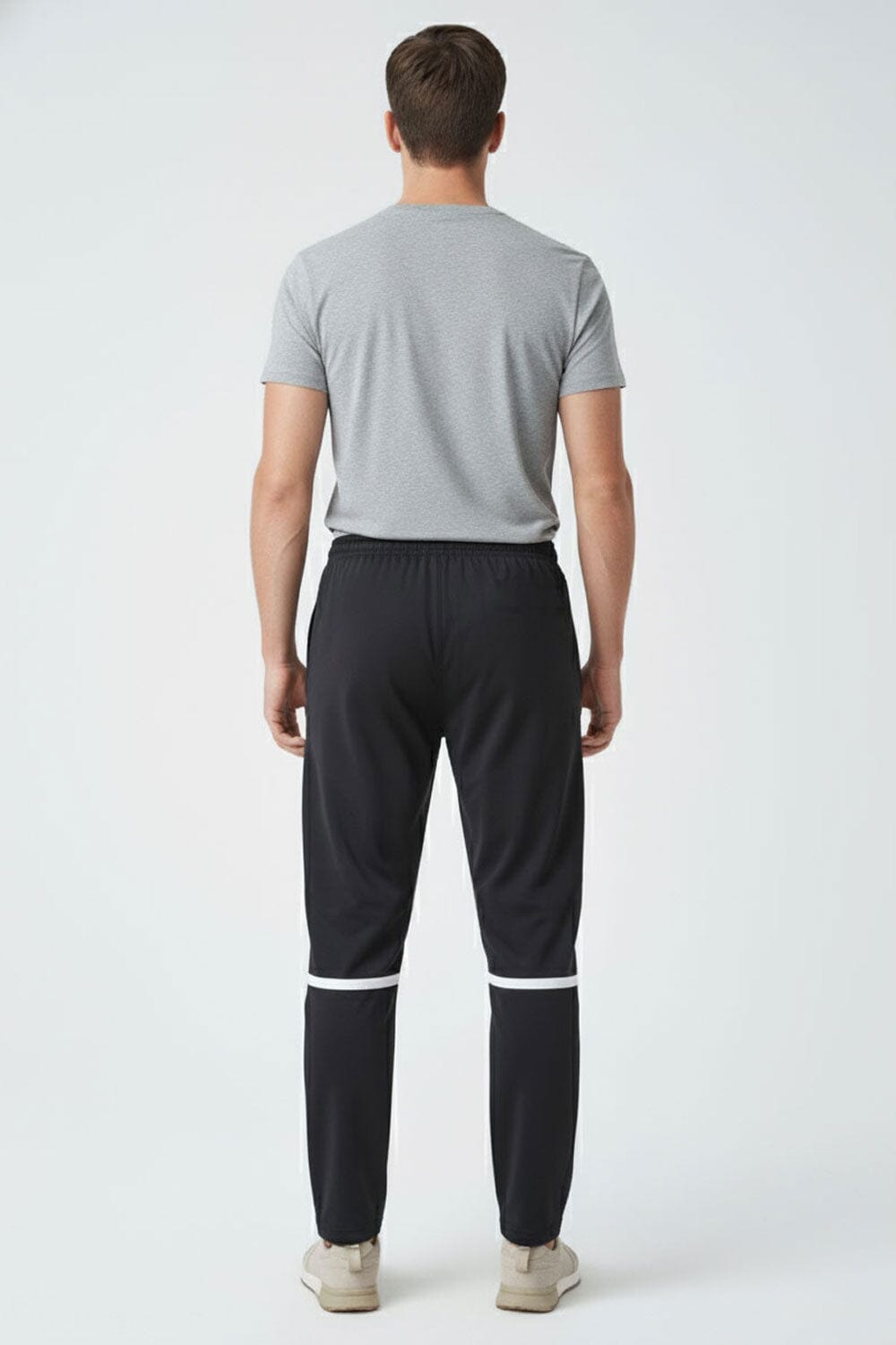 Men's Calf Striped Activewear Trousers