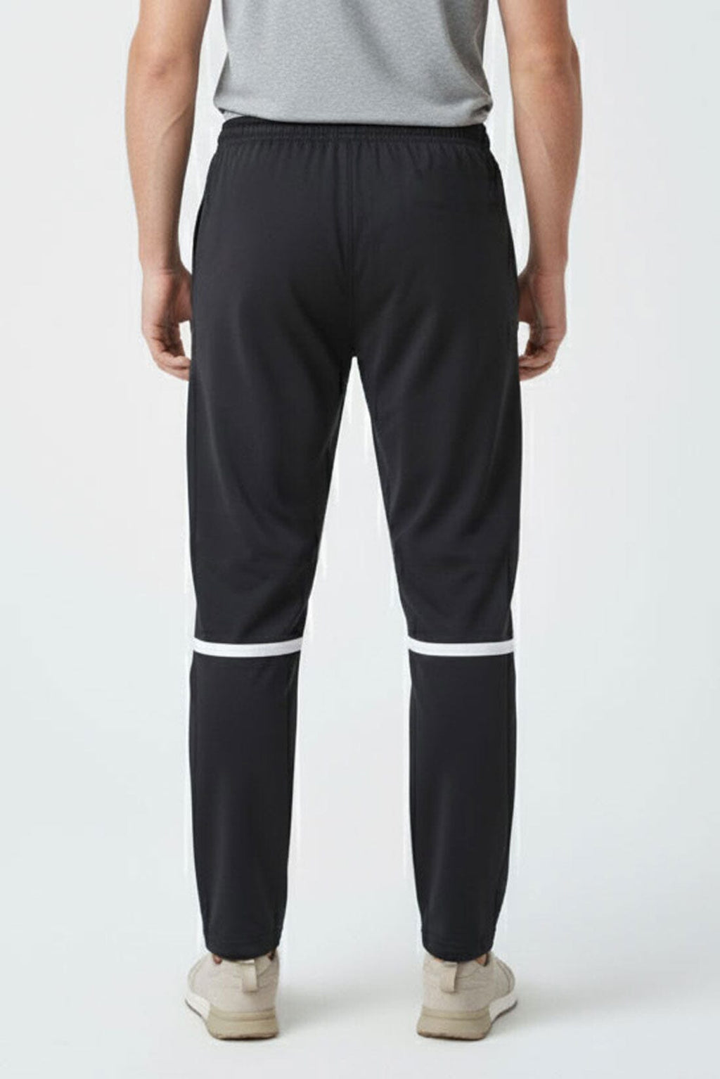 Men's Calf Striped Activewear Trousers