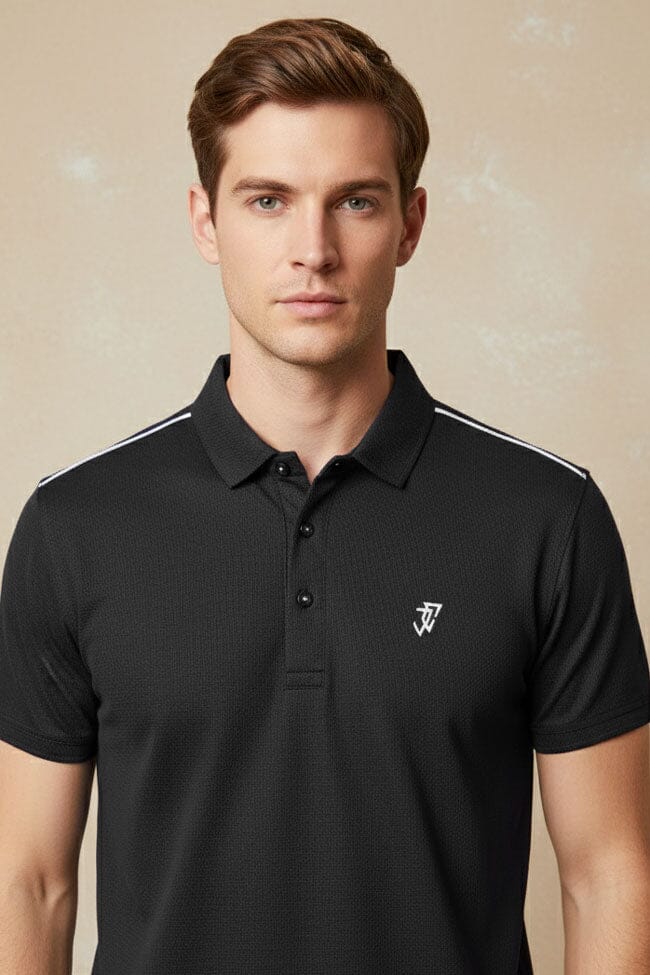 Jay Cee Men's Dry Fit Activewear Polo Shirt