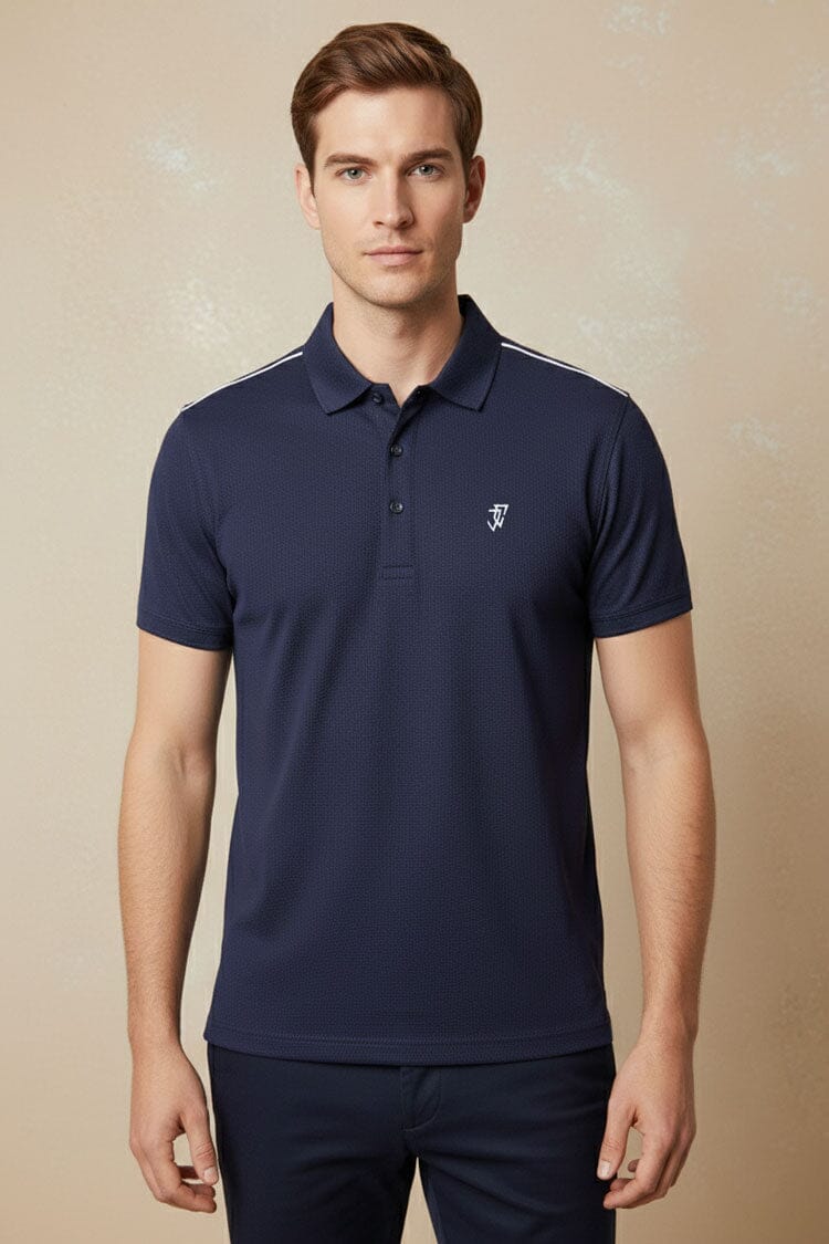 Jay Cee Men's Dry Fit Activewear Polo Shirt