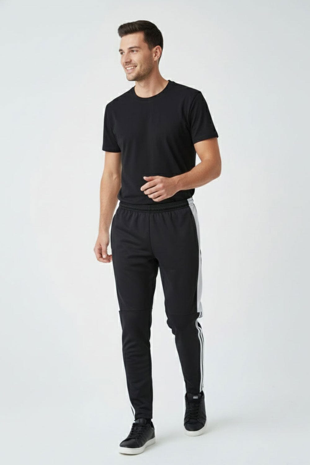 Men's Panel & Striped Activewear Trousers