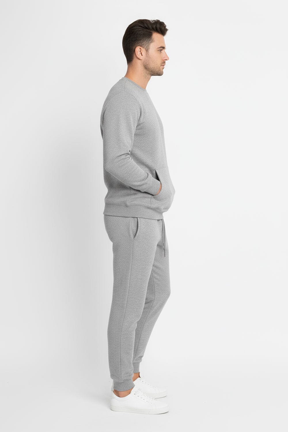 Men's Basic Fleece Twin Set