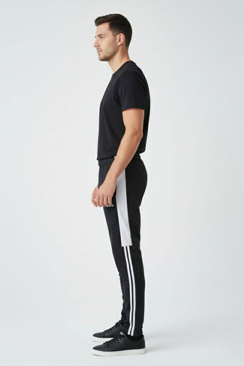 Men's Panel & Striped Activewear Trousers