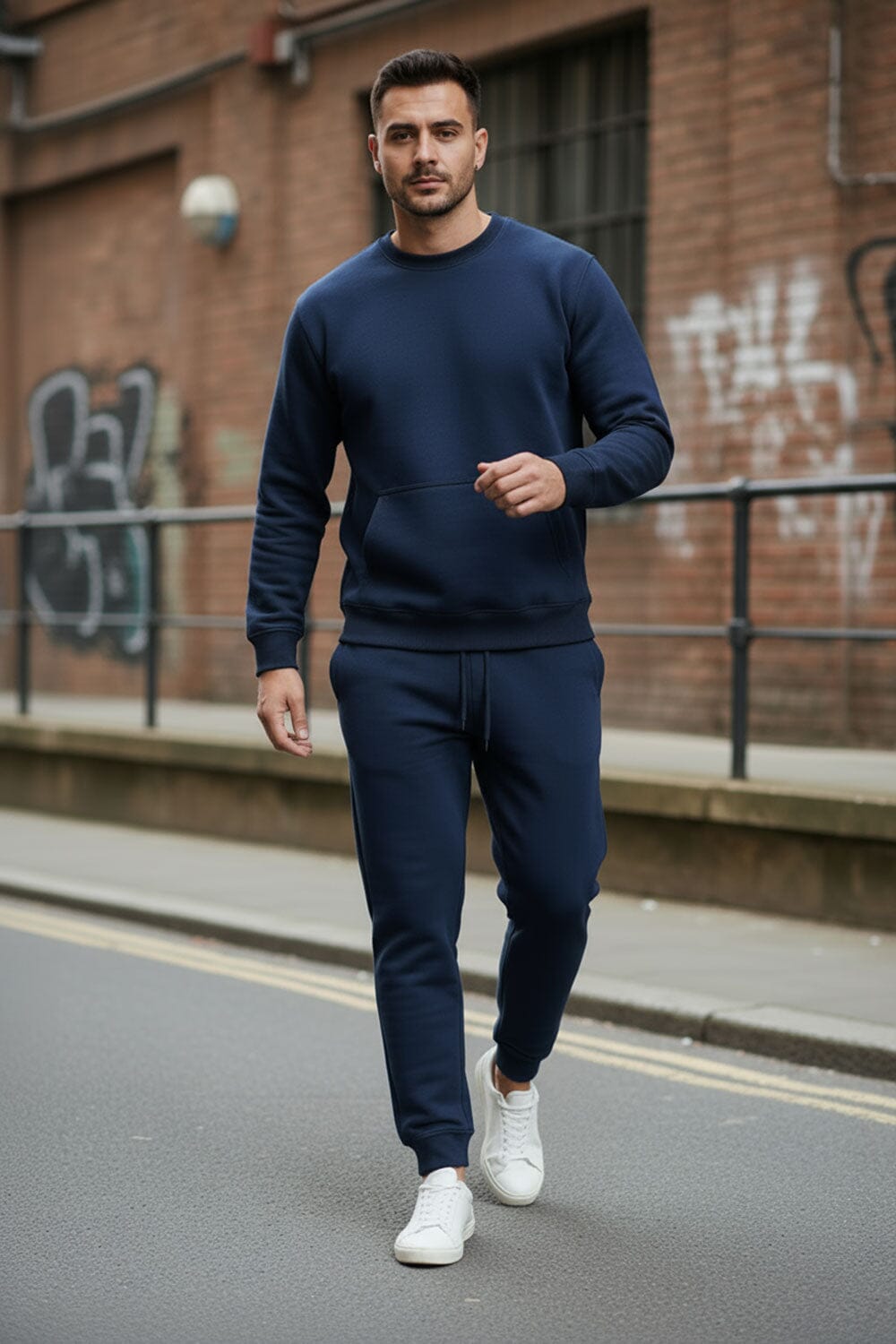 Men's Basic Fleece Twin Set