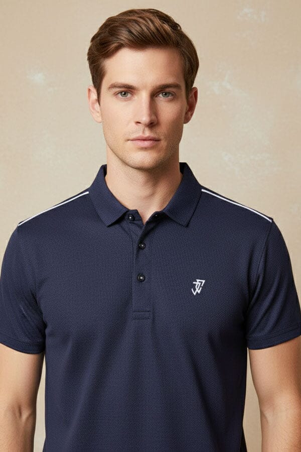 Jay Cee Men's Dry Fit Activewear Polo Shirt