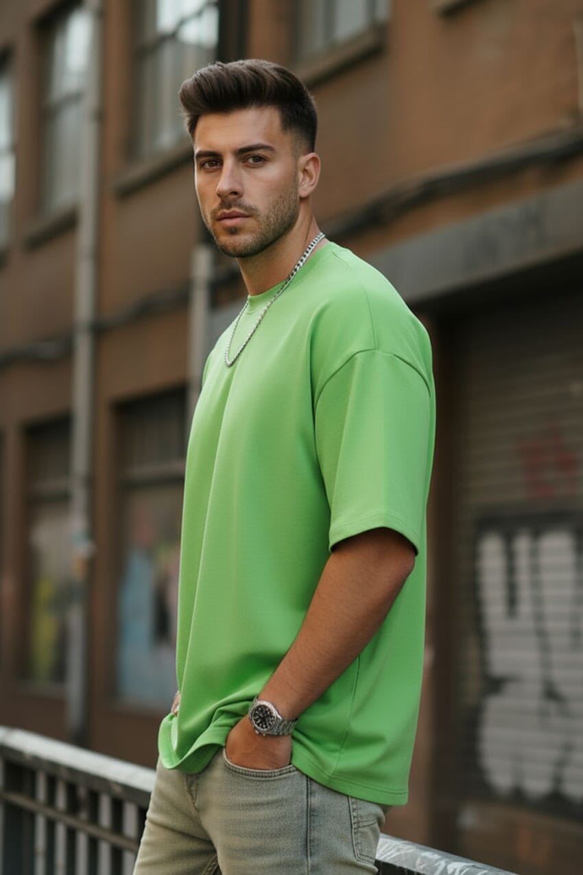 Men's Basic Minor Fault Tee Shirt
