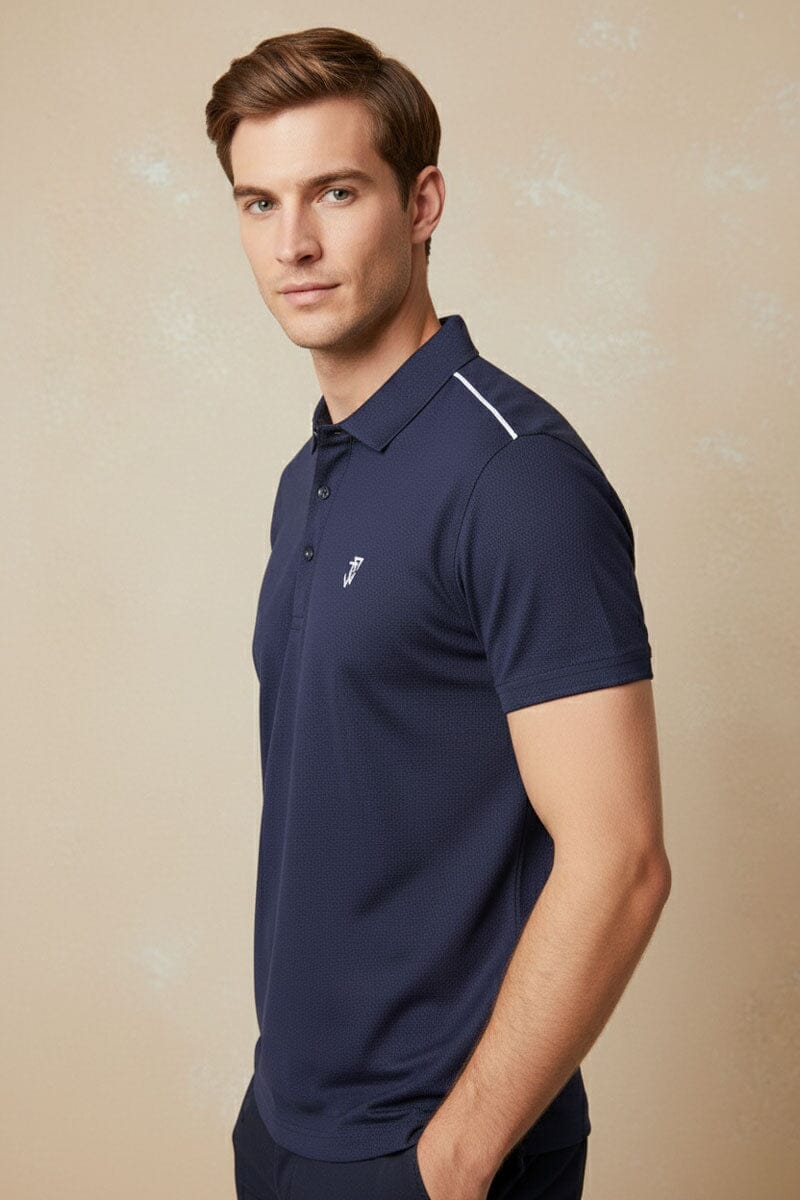 Jay Cee Men's Dry Fit Activewear Polo Shirt