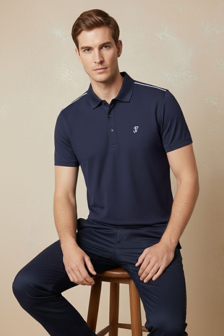 Jay Cee Men's Dry Fit Activewear Polo Shirt