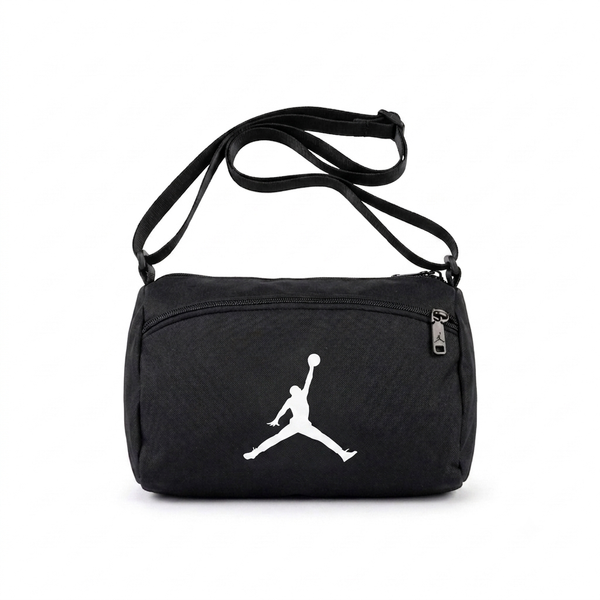 Black Jordan Jumpman Crossbody Bag for men and women