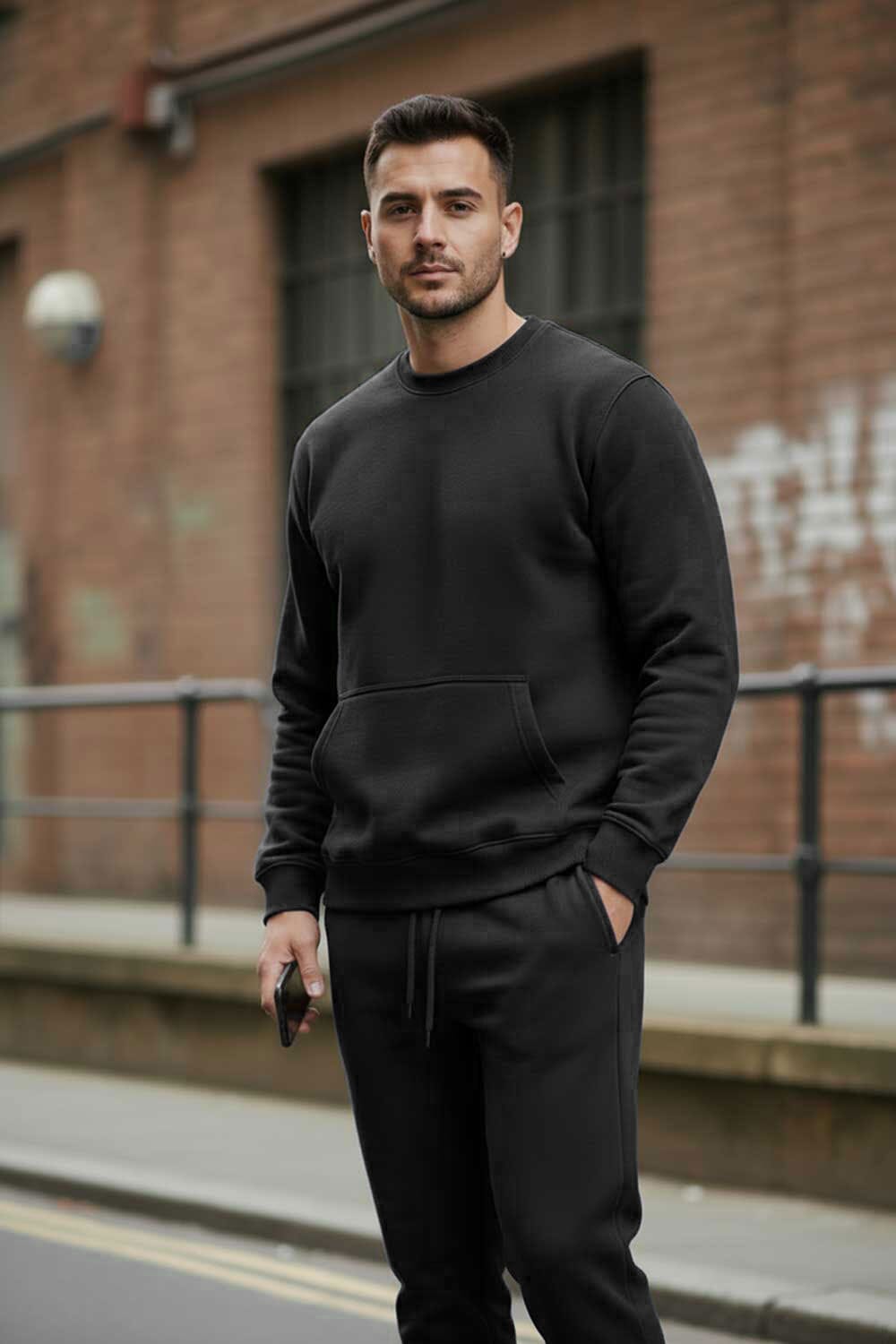 Men's Basic Fleece Twin Set