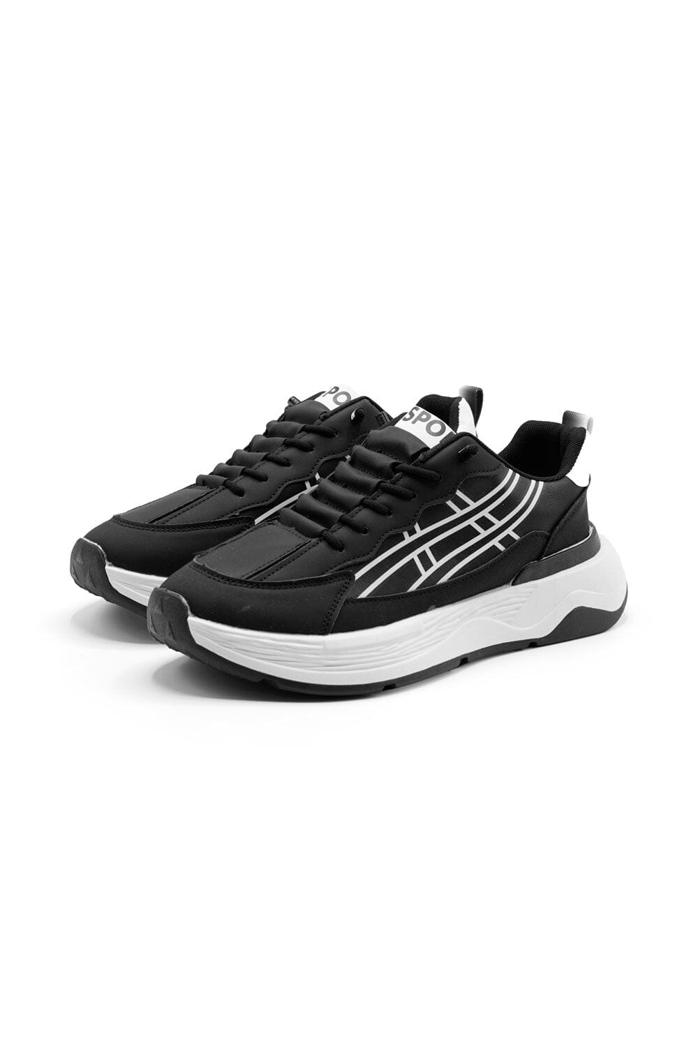 Walk Men's Lace-Up Chunky Sneakers