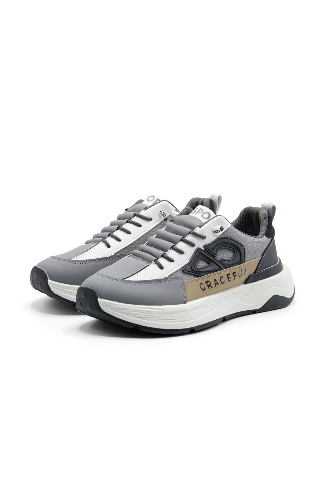 Walk Men's Lace-Up Graceful Sneakers