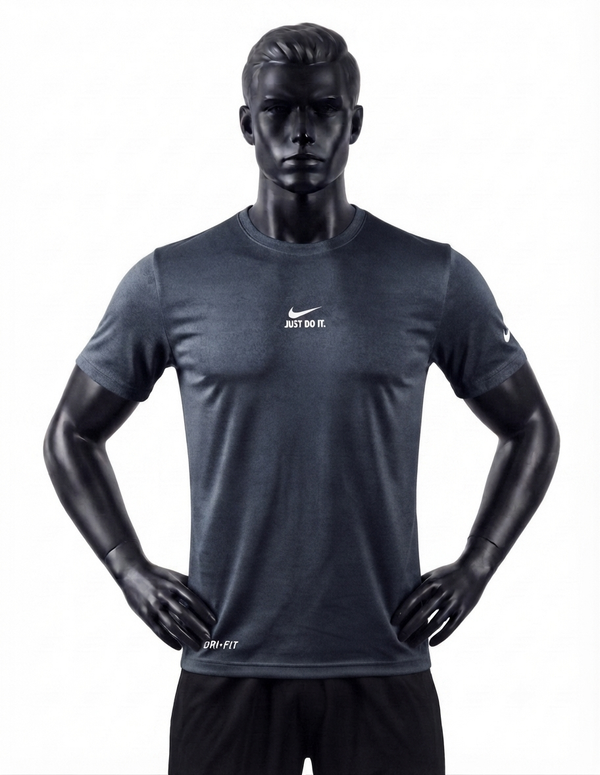 Dark slate blue Nike Dri-FIT training t-shirt charcol blue