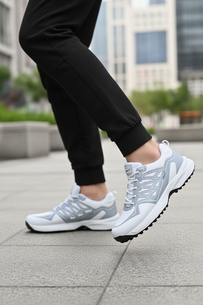 Walk Men's High Traction Lace-Up Sneakers