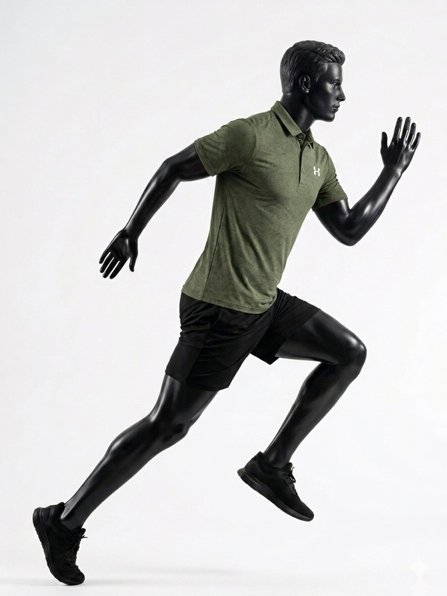 UA DRYFIT ESSENTIAL WORKOUT TEE