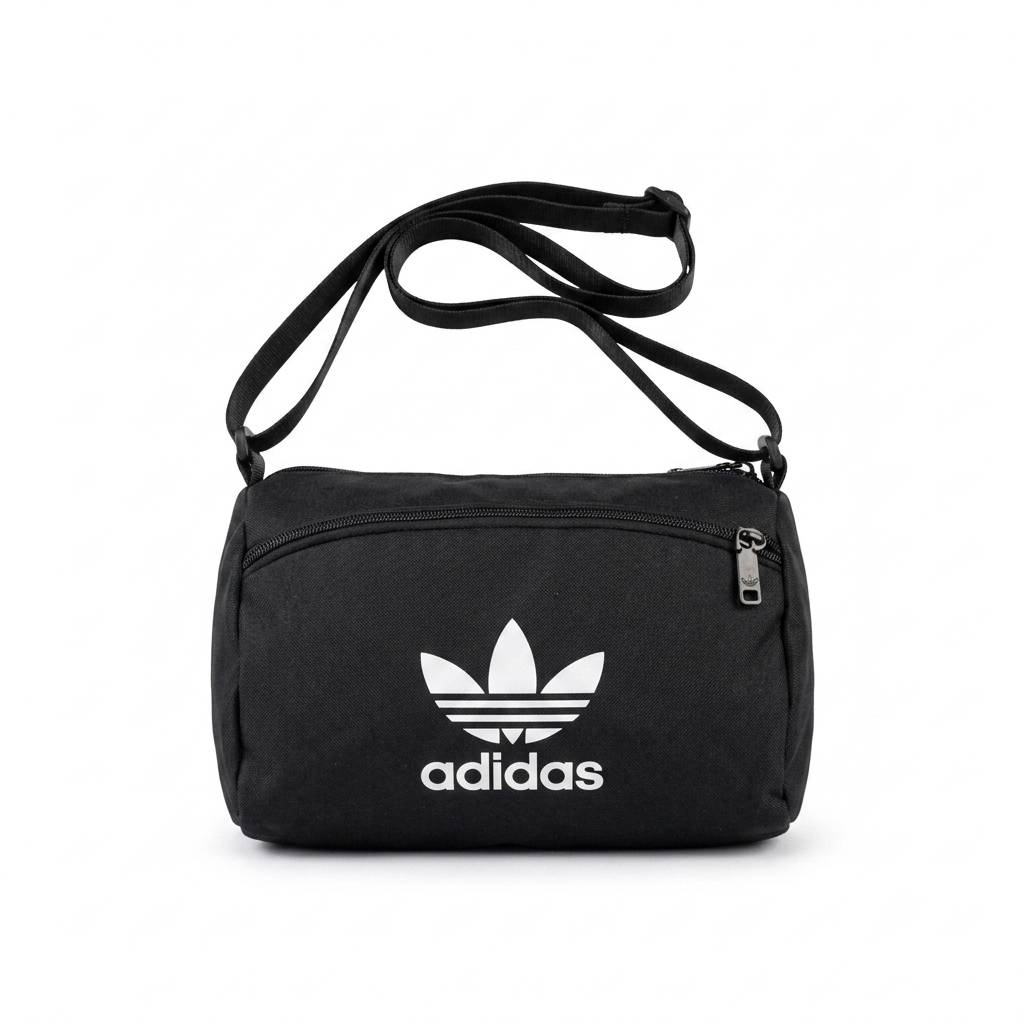 Adi Orignals Jumpman Unisex Crossbody Bag - Black | Essential Streetwear Sling