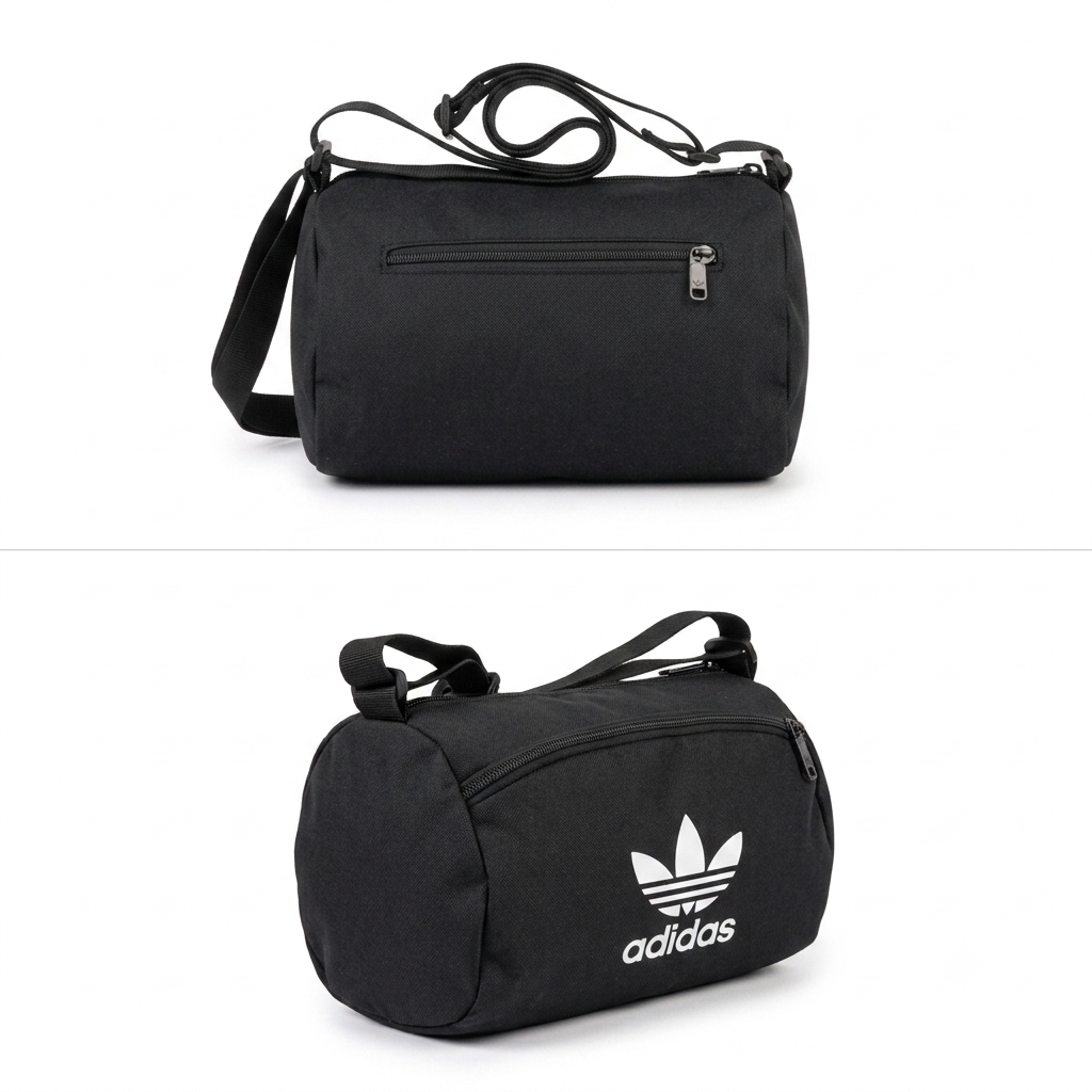 Adi Orignals Jumpman Unisex Crossbody Bag - Black | Essential Streetwear Sling