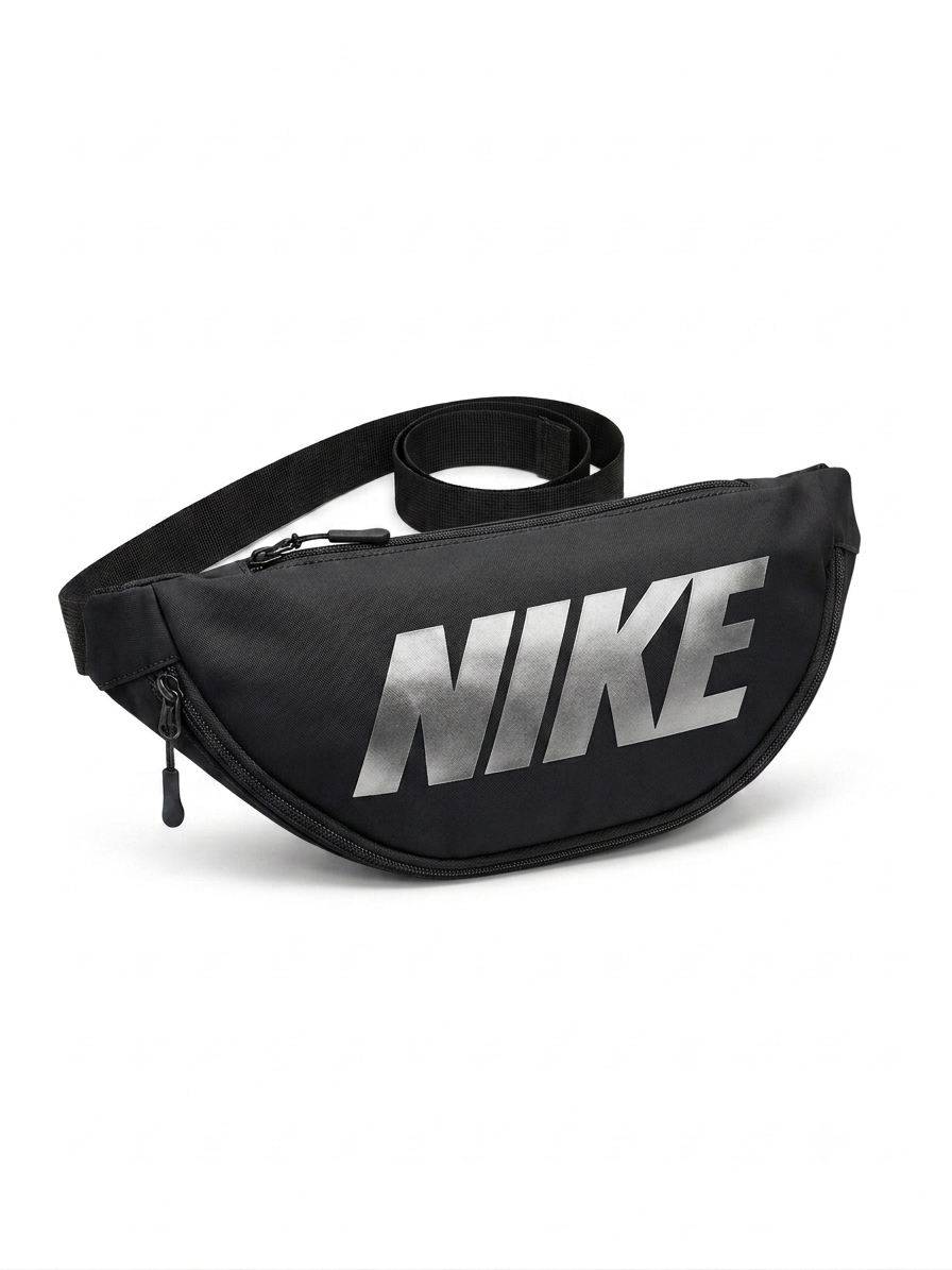 Nike Sportswear Waist Bag – Durable Crossbody & Sling Pack Black