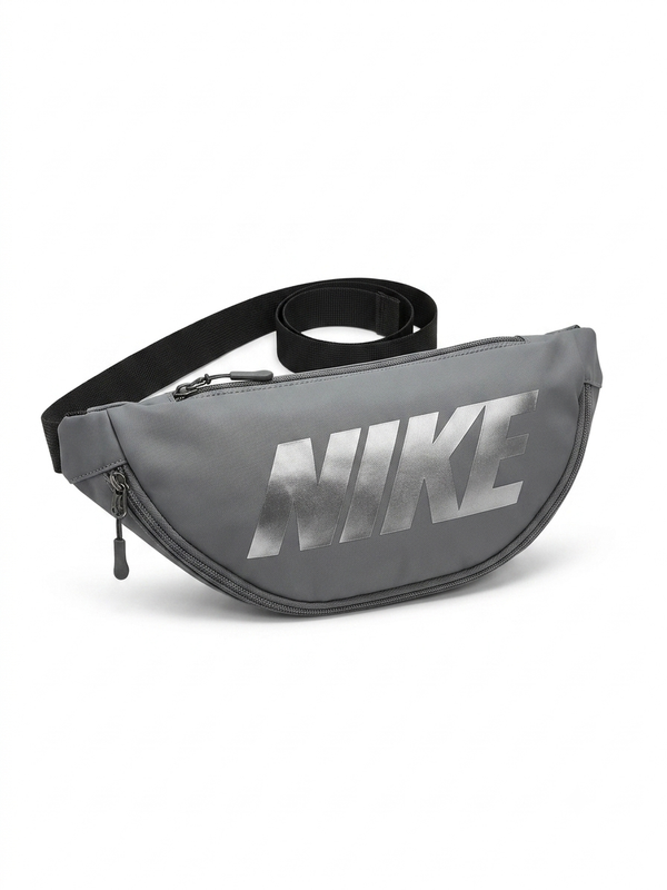 Grey Nike crossbody bag and waist pack