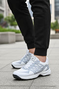 Walk Men's High Traction Lace-Up Sneakers